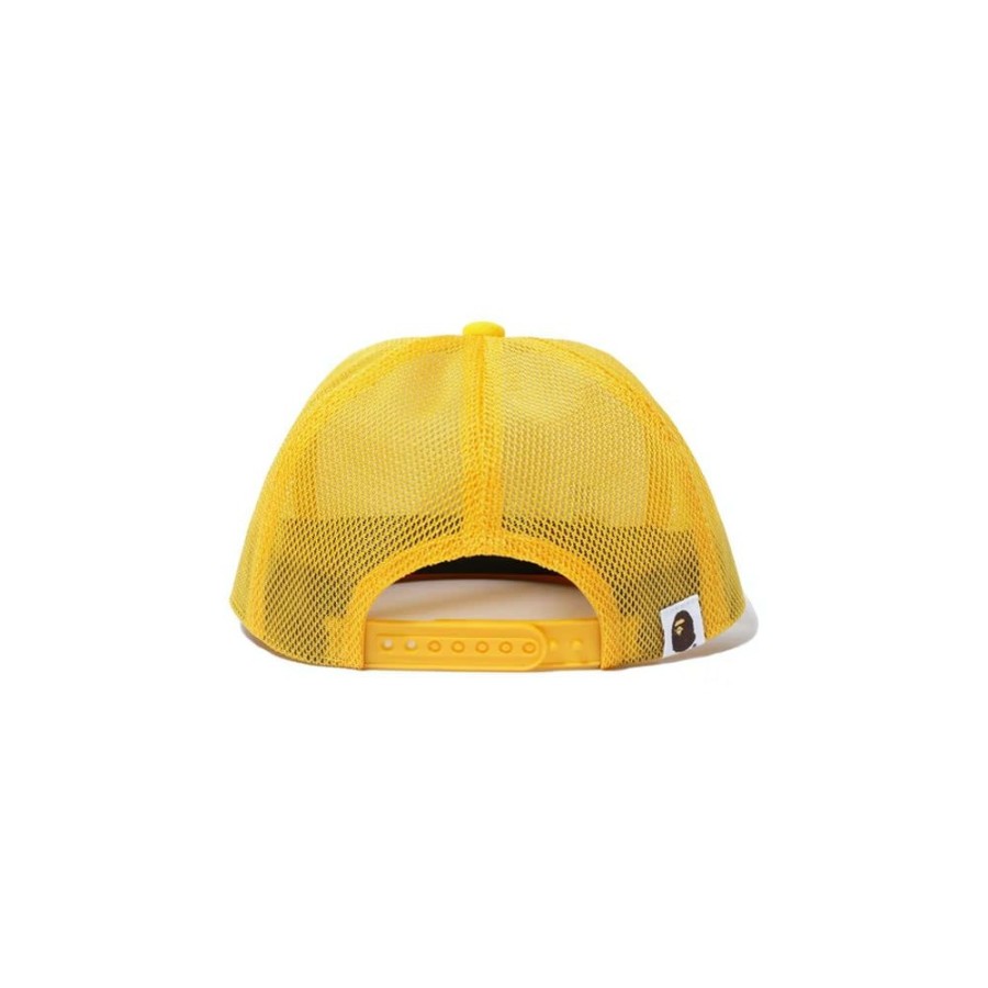 Men * | Economic Price Bape X Minions Mesh Cap Yellow