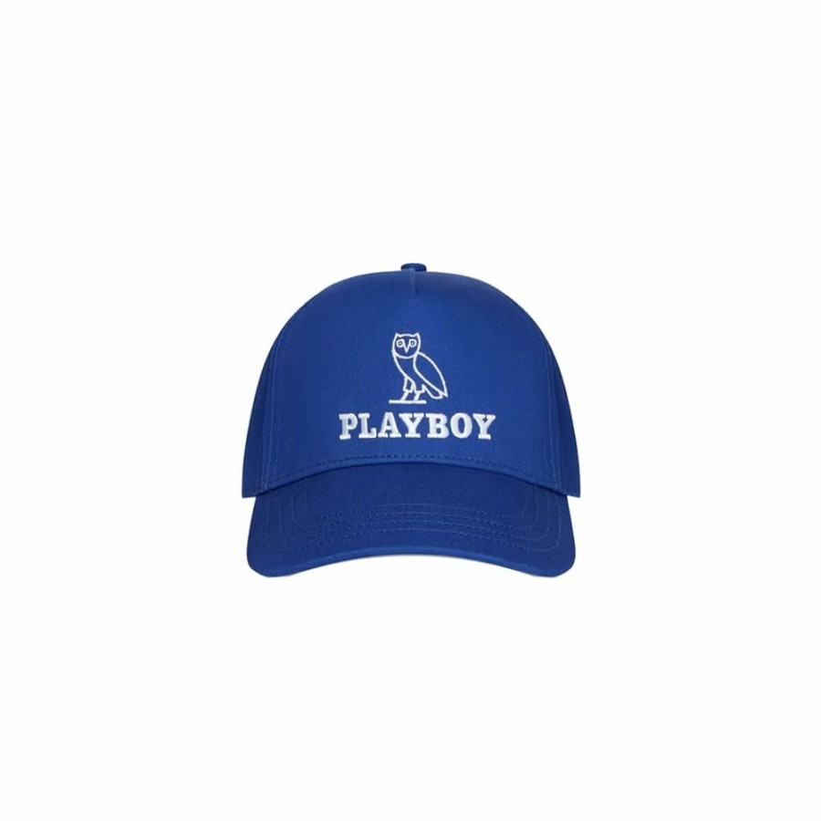 Men * | Competitive Price Ovo X Playboy Sportcap Blue