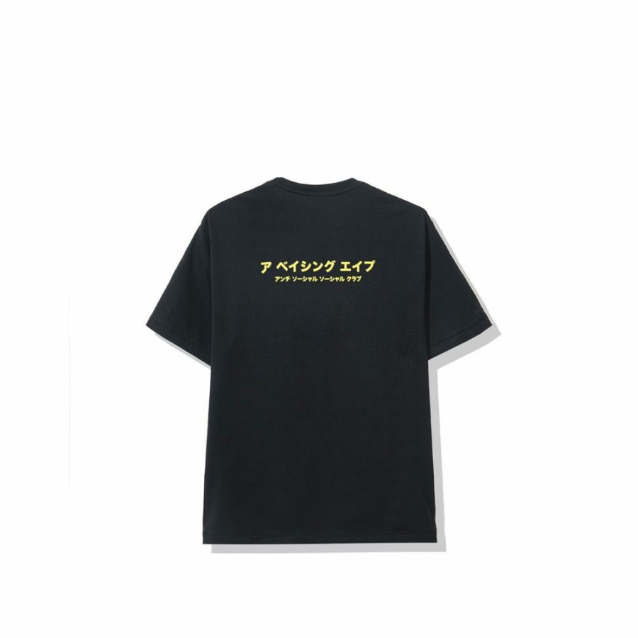 Clothing * | Special Price Bape X Anti Social Social Club Abc Camo Box Tee Black/Pink