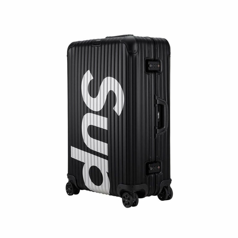 Men * | Temporary Discount Supreme Rimowa Topas Multiwheel 82L Black