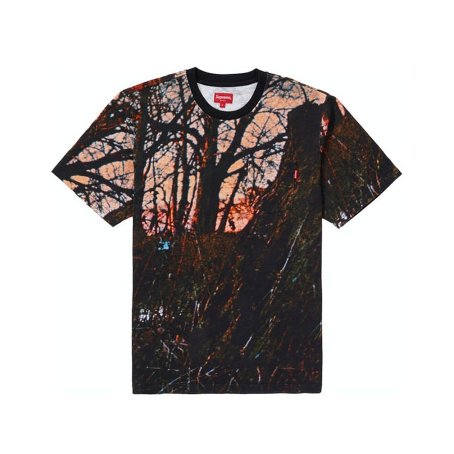 Clothing * | Special Offer Supreme S/S Pocket Tee Woods