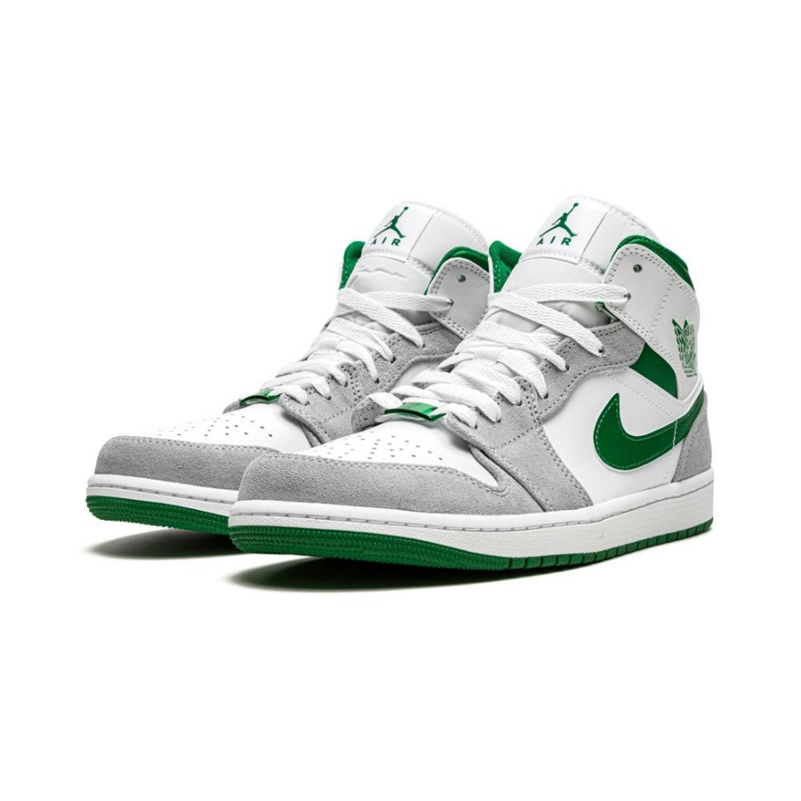 Sneakers * | Cut-Rate Jordan 1 Mid Grey Green