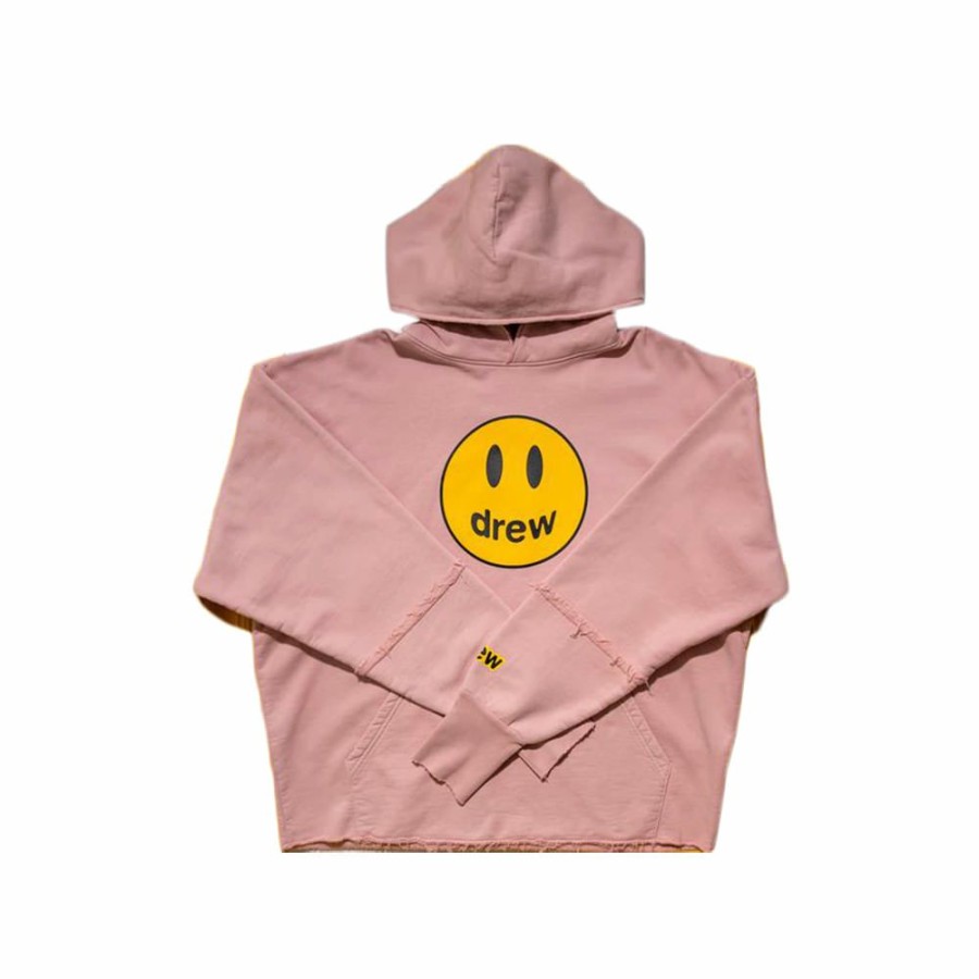 Clothing * | Limit Offer Drew House Mascot Deconstructed Hoodie Dusty Rose