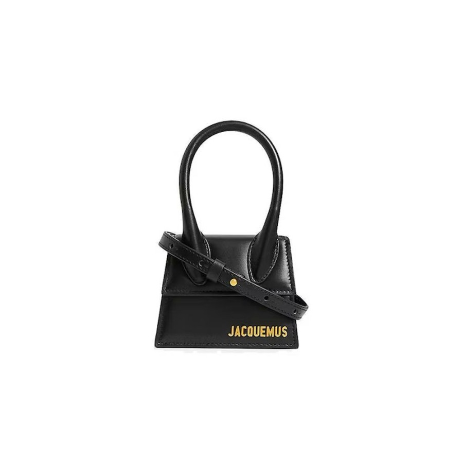 Women * | Affordable Price Jacquemus Le Chiquito Top Handle Bag Black