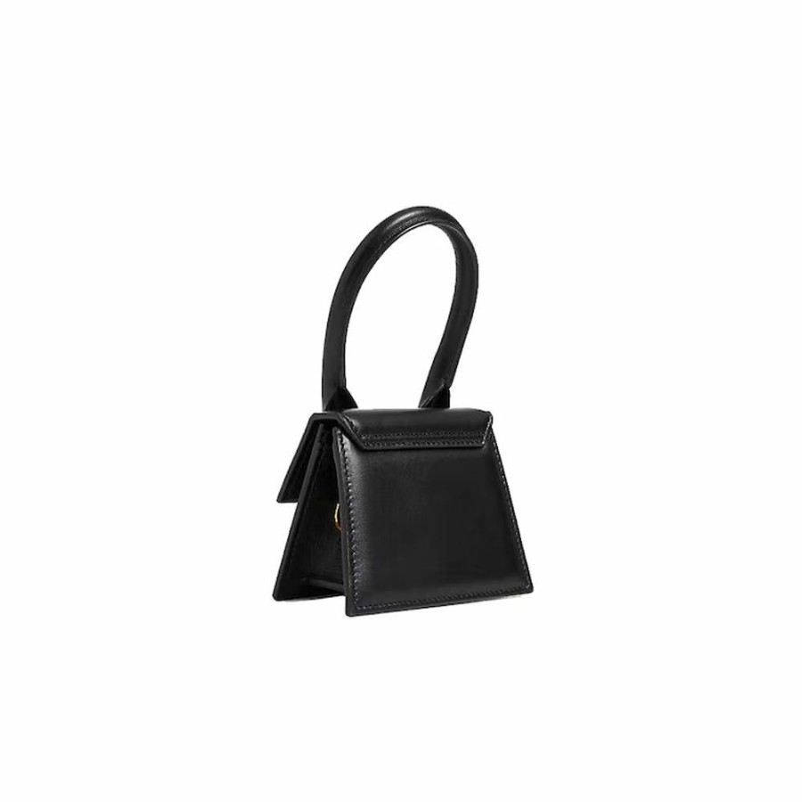 Women * | Affordable Price Jacquemus Le Chiquito Top Handle Bag Black