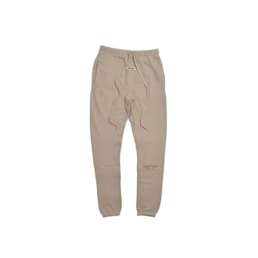 Men * | Reasonable Price Fear Of God Essentials Sweatpants Tan