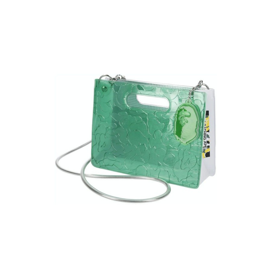 Women * | Online Store Bape X Nana-Nana A5 Horizontal Bag Green Osaka Store Exclusive