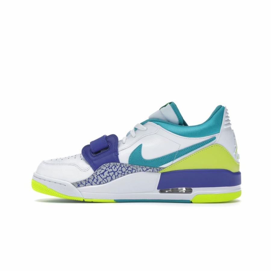 Sneakers * | Affordable Price Jordan Legacy 312 Low Ultramarine Neon Yellow Aquamarine