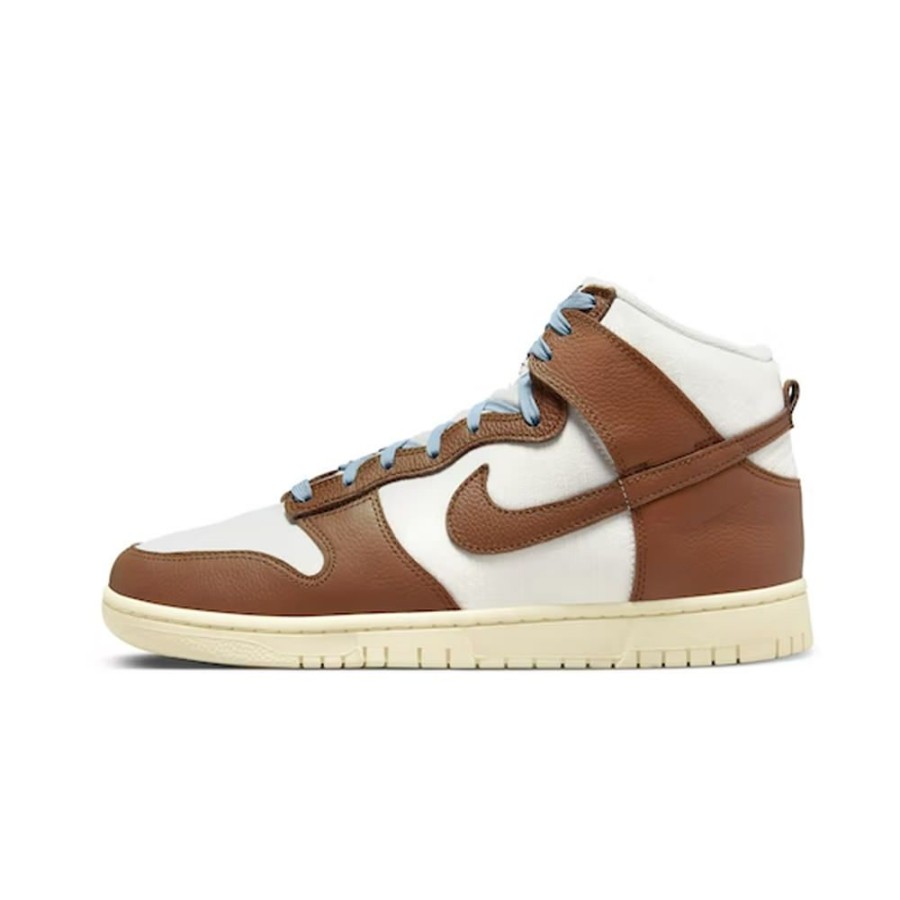 Sneakers * | Limit Offer Nike Dunk High Prm Vintage Pecan Sail