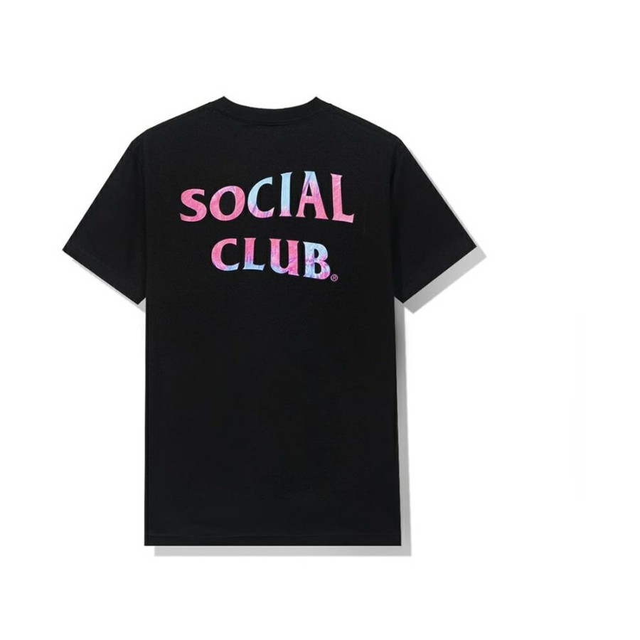 Clothing * | Allowance On Sale Anti Social Social Club Gemini Tee Black