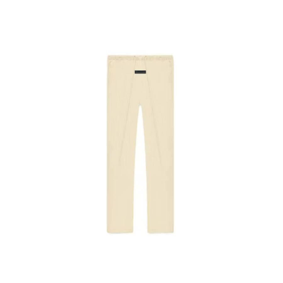 Men * | Economic Price Fear Of God Essentials Relaxed Trouser Egg Shell