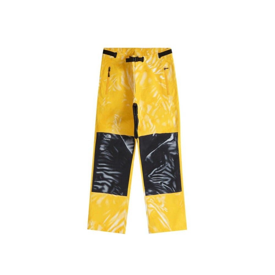 Men * | On Discount Supreme The North Face Printed Mountain Pant Yellow