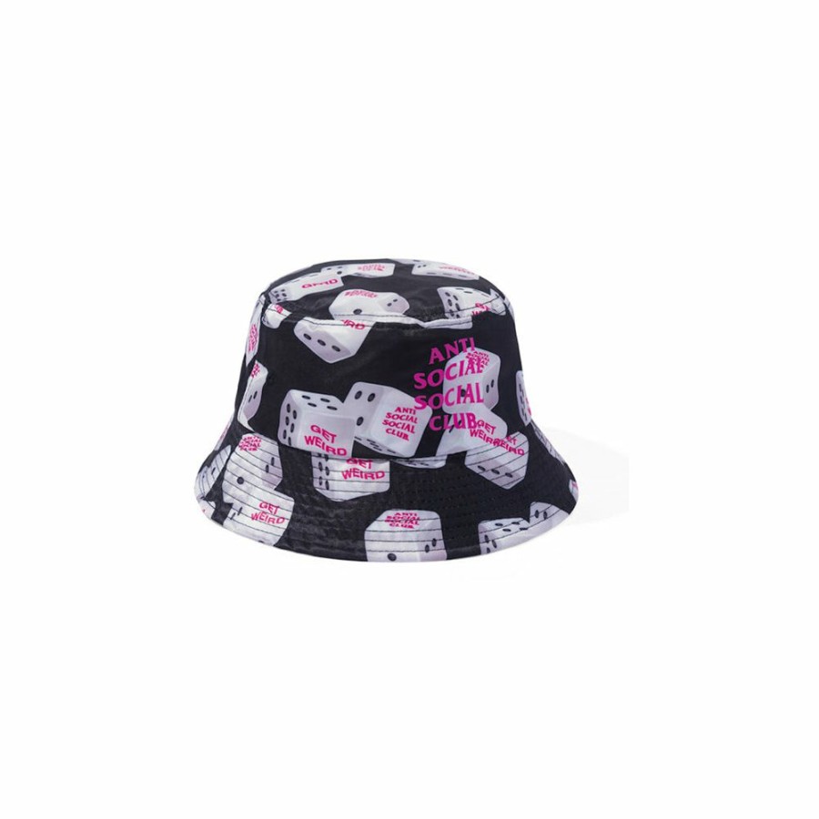 Women * | With Discount And Promotion Anti Social Social Club 7 (4) 7 Bucket Cap Black