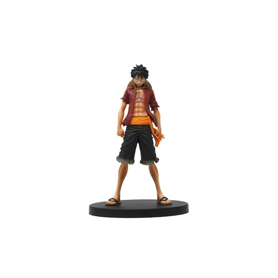 Kids * | Bargain Sale Banpresto Dxf One Piece Stampede The Grandline Men Volume 1 Monkey D. Luffy Figure Red