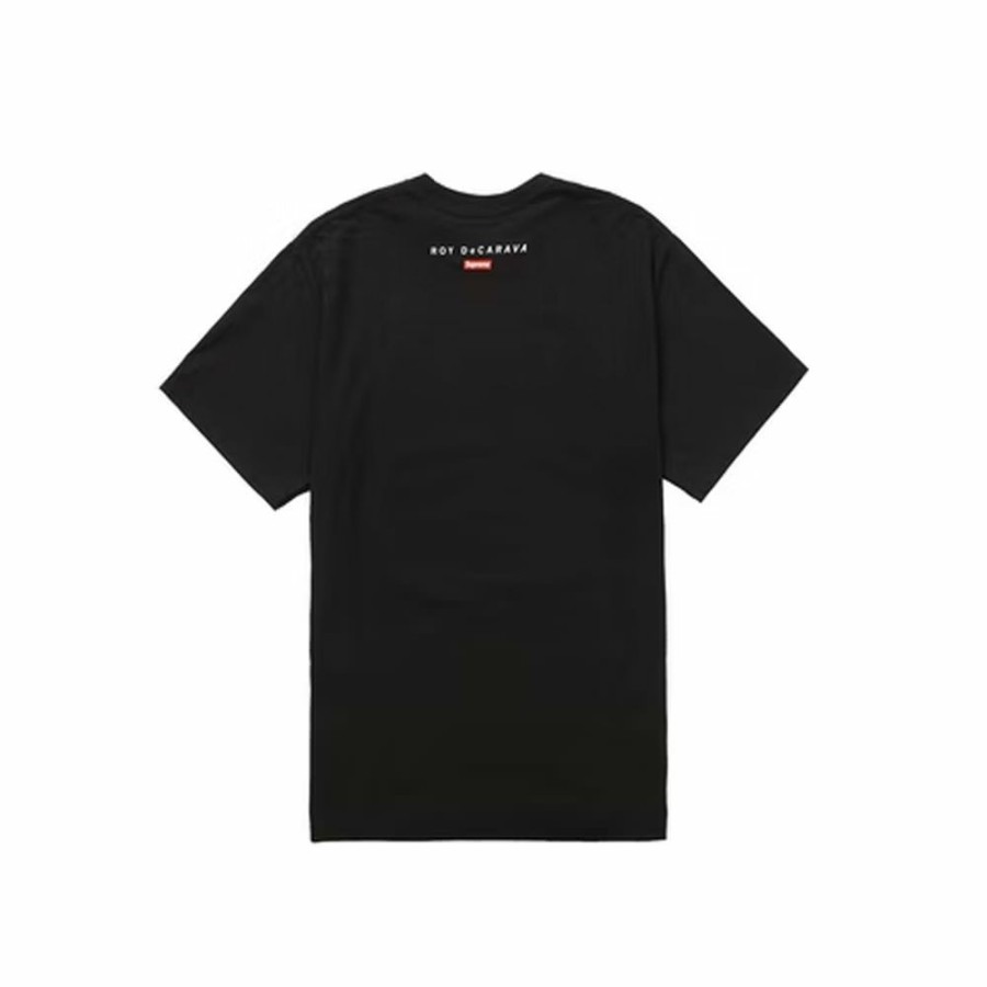 Clothing * | Allowance On Sale Supreme Roy Decarava Malcolm X Tee Black