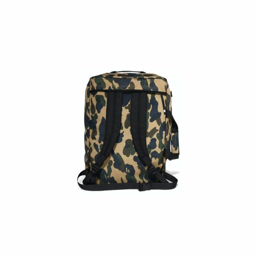 Men * | Cut-Price Bape 1St Camo 3Way Bag Yellow