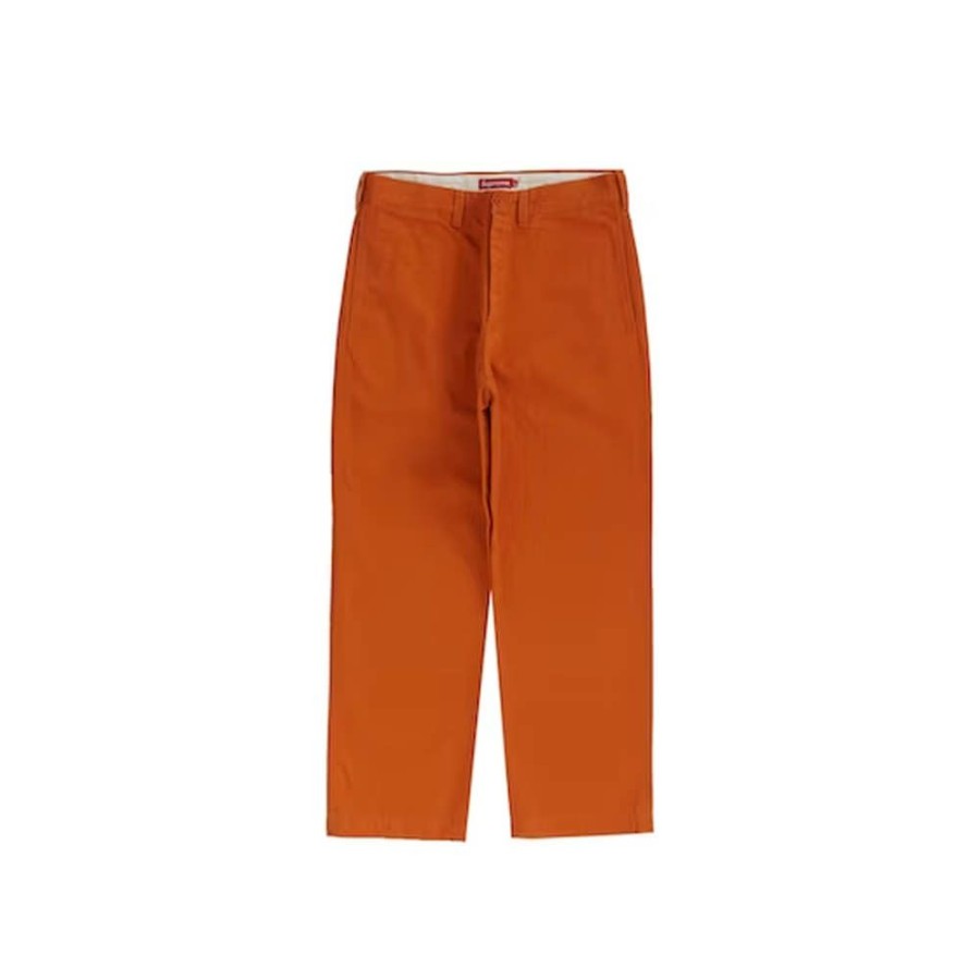 Men * | Suitable Price Supreme Chino Pant (Fw22) Burnt Orange