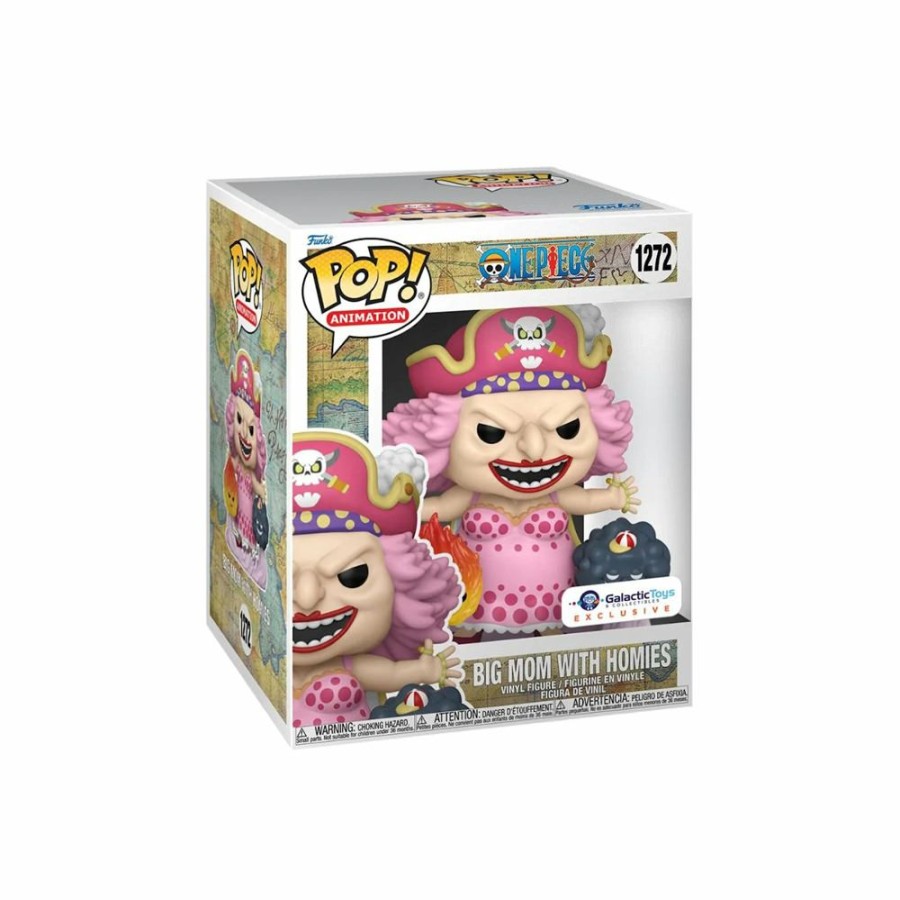 Kids * | On Discount Funko Pop! Animation One Piece Big Mom With Homies Galactic Toys Exclusive Figure #1272