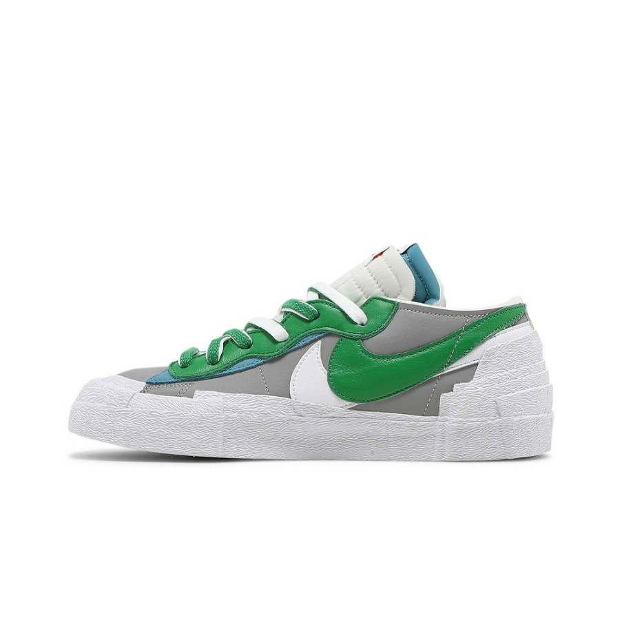 Sneakers * | Half-Price Nike Blazer Low Sacai Medium Grey Classic Green