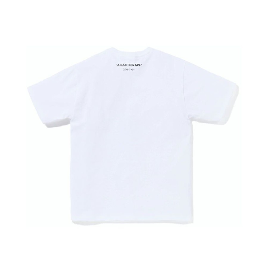 Clothing * | Special Offer Bape X Louis De Guzman Baby Milo Tee White