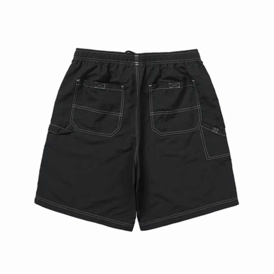 Men * | Clearance Sale Supreme Nylon Painter Short Black