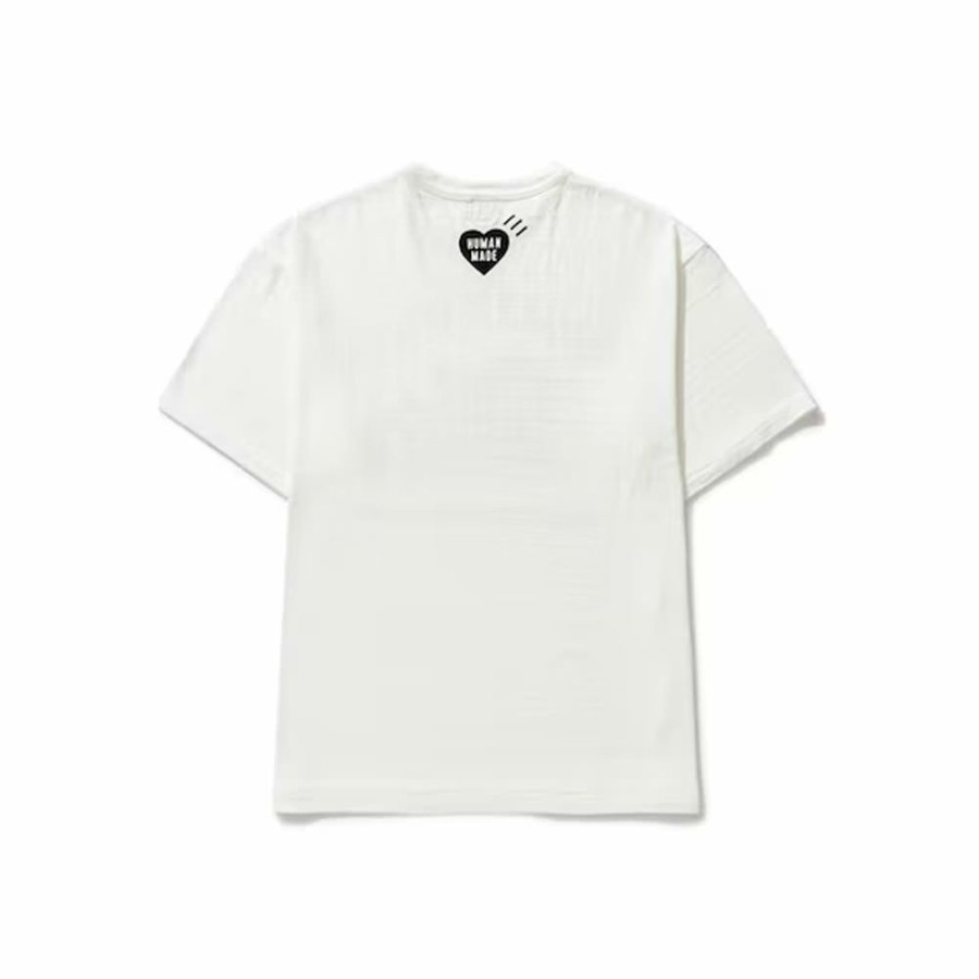 Clothing * | Temporary Discount Human Made X Hbx Lion Graphic T-Shirt White