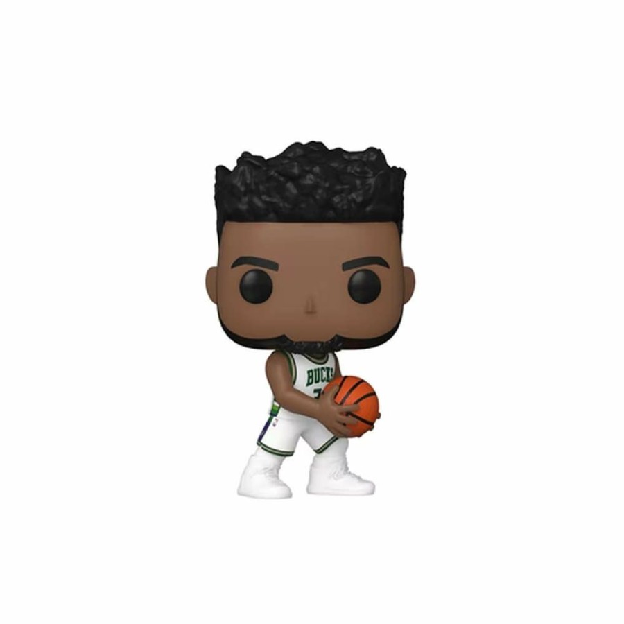 Kids * | Limit Offer Funko Pop! Basketball Nba Milwaukee Bucks Giannis Antetokounmpo (2021-22 City Edition Jersey) Figure #143