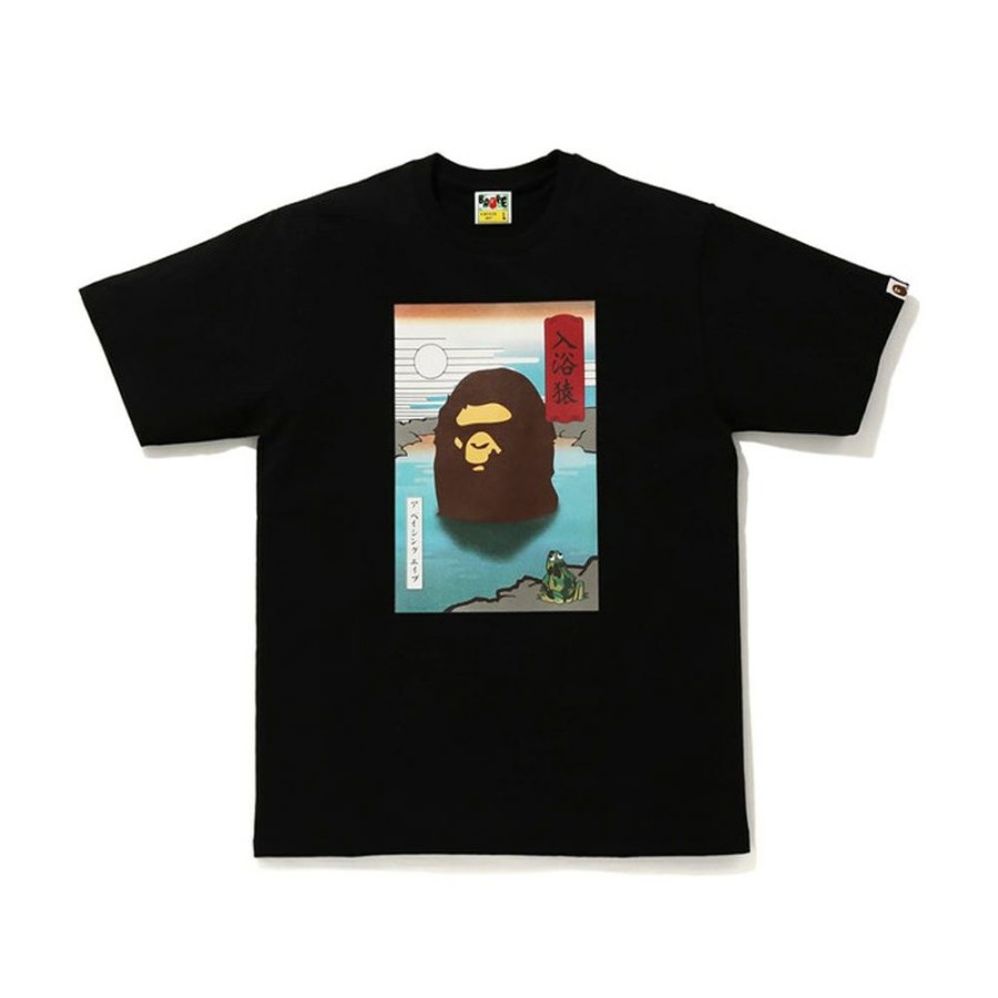 Clothing * | Special Price Bape Japan Tee Black