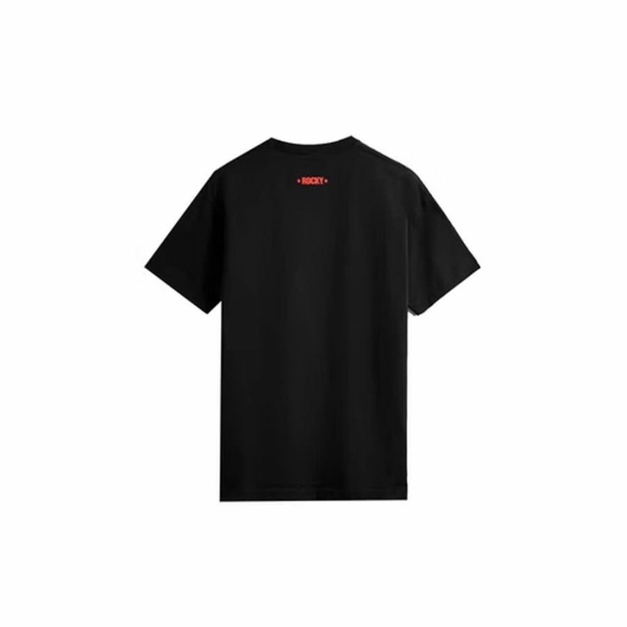 Clothing * | Special Offers Kith Rocky Balboa Classic Logo Tee Black