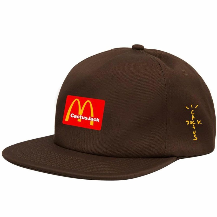 Men * | Promotions Travis Scott X Mcdonald'S Cj Arches Hat Brown