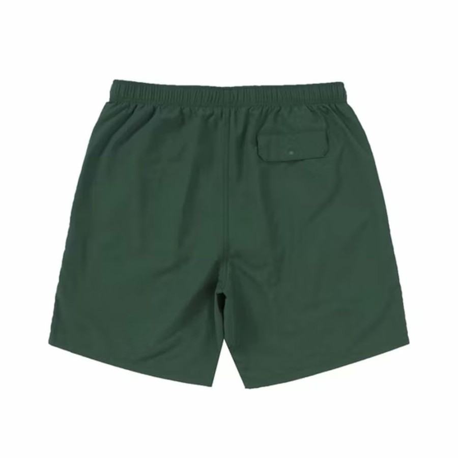 Men * | On Sale Supreme Nylon Water Short (Ss22) Dark Green