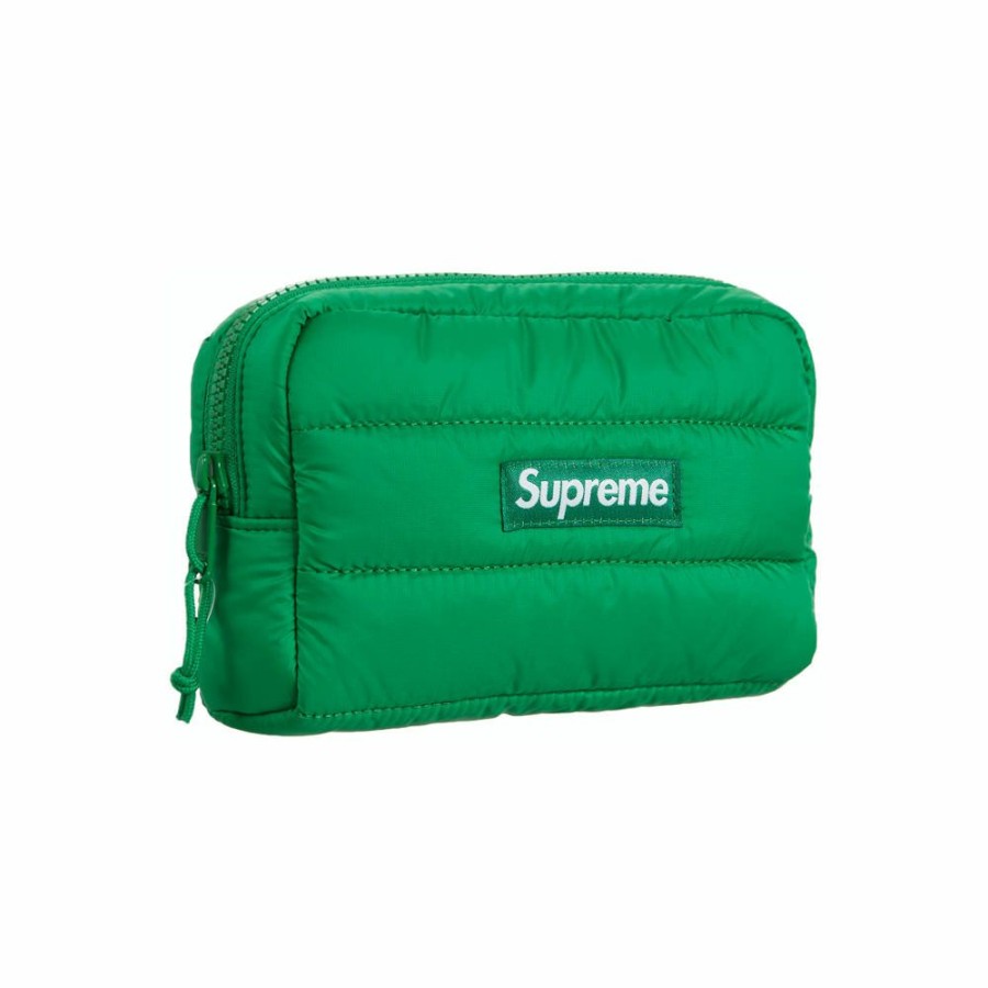 Men * | Temporary Discount Supreme Puffer Pouch Green