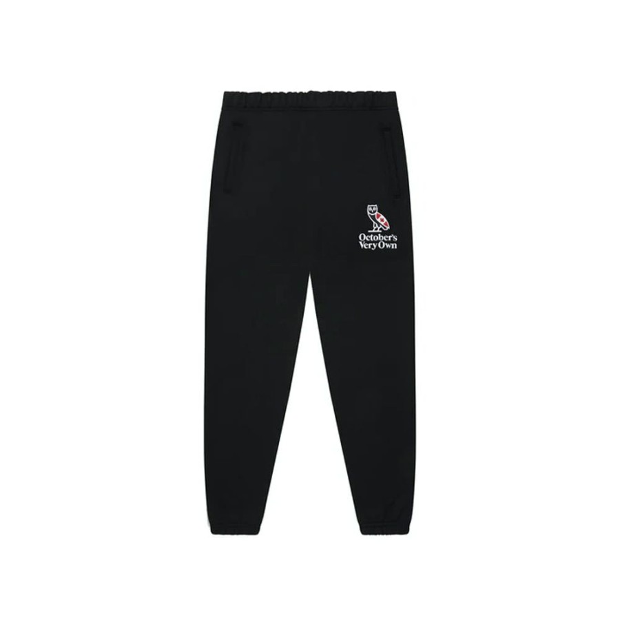 Men * | Clearance Ovo Heritage Sweatpant Black