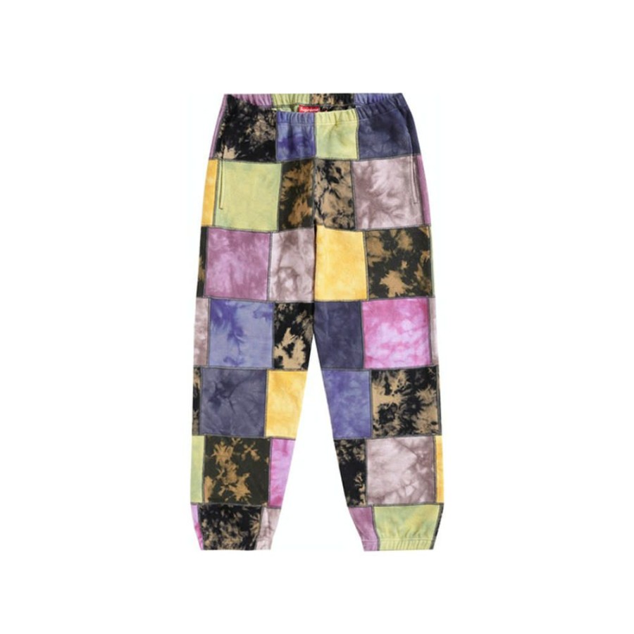 Men * | Bargain Sale Supreme Patchwork Tie Dye Sweatpant Tie Dye