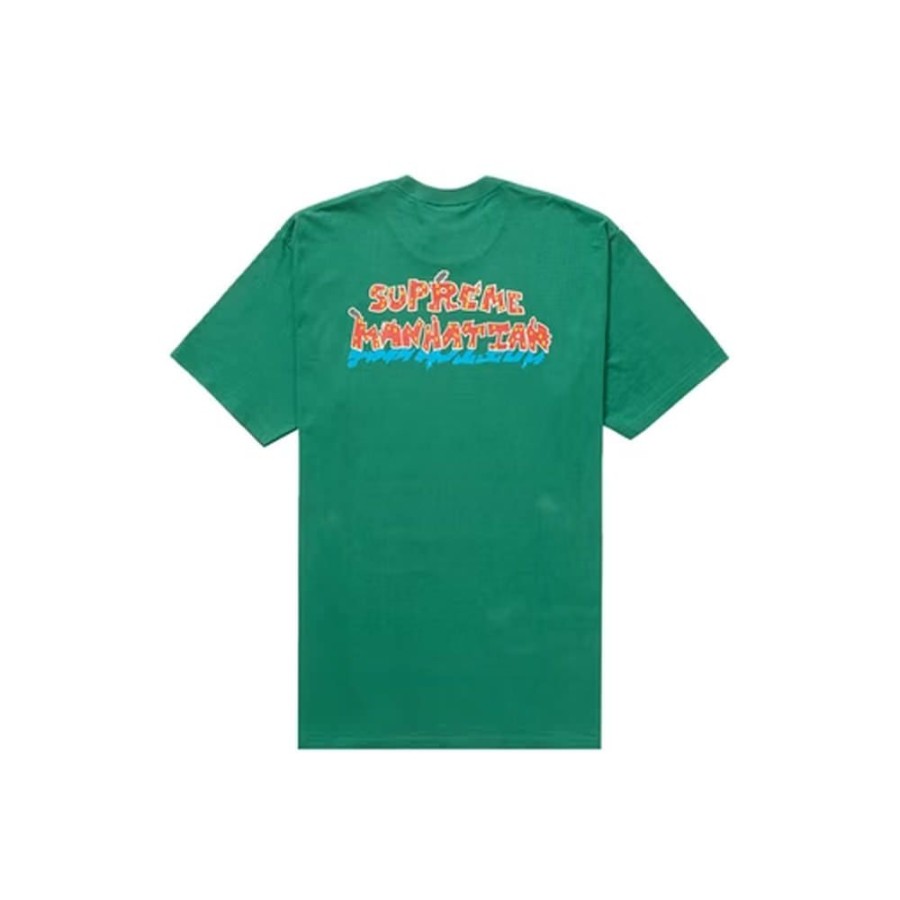 Clothing * | Special Offers Supreme Manhattan Tee Light Pine