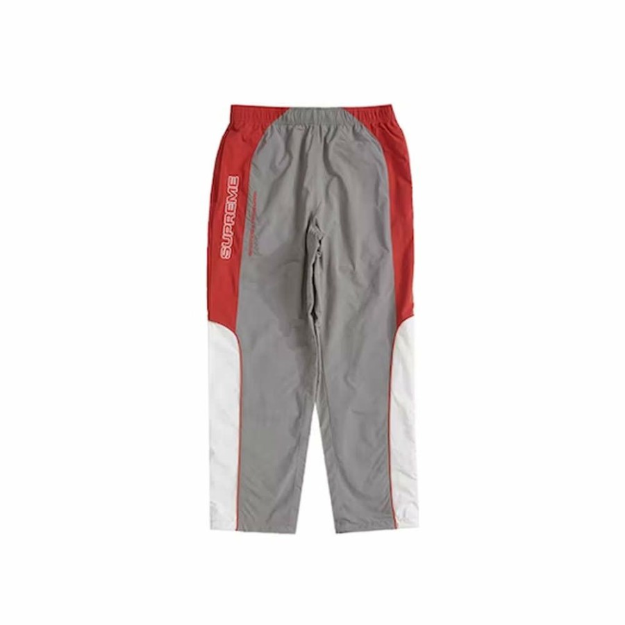 Men * | Allowance On Sale Supreme Paneled Track Pant (Fw22) Grey