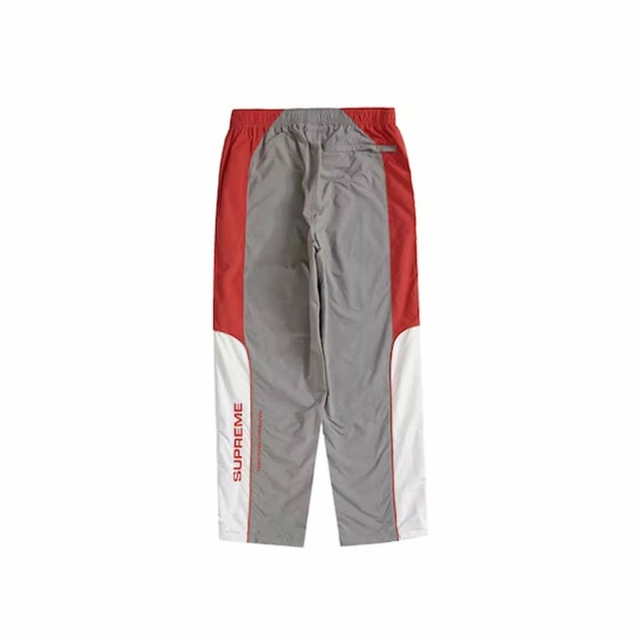 Men * | Allowance On Sale Supreme Paneled Track Pant (Fw22) Grey