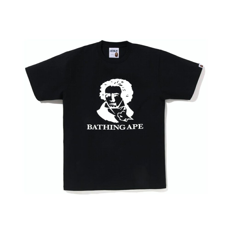 Clothing * | Suitable Price Bape Bathing Ape Beethoven Tee (Ss23) Black